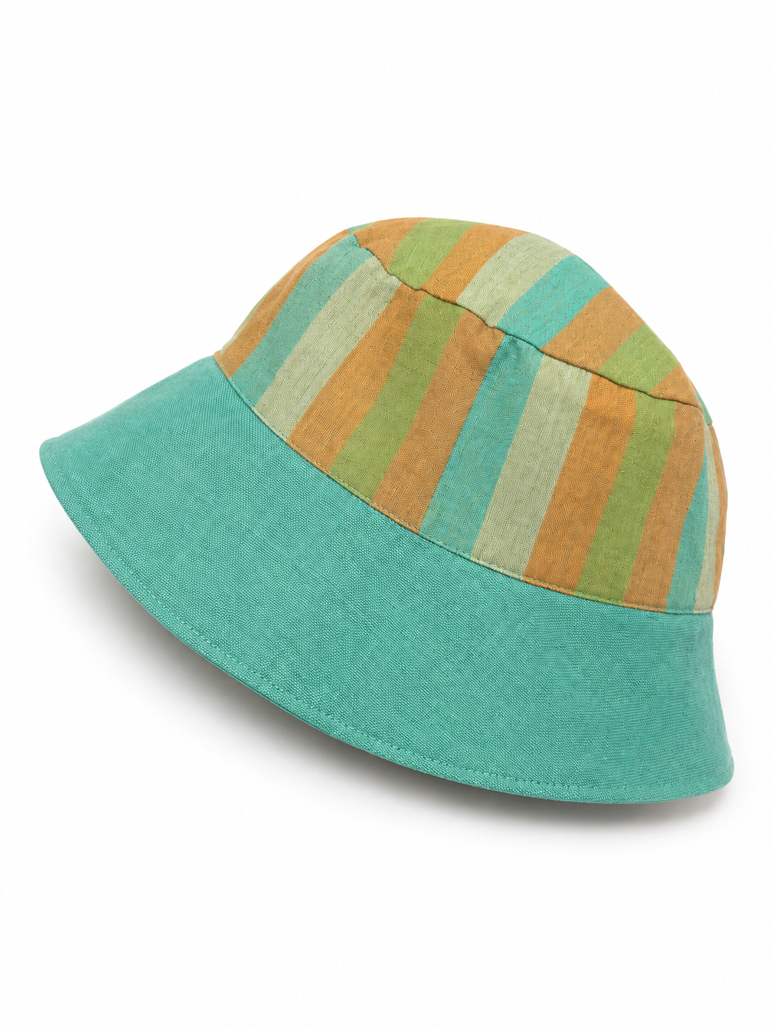 Olive & Multicolored Bucket Hat